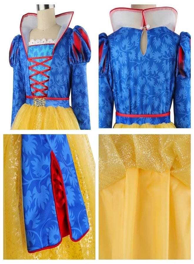 Szytypyl Classic Princess Costume For Girls Birthday Party Fancy Tulle Dress - Image 3